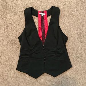 Corset style vest